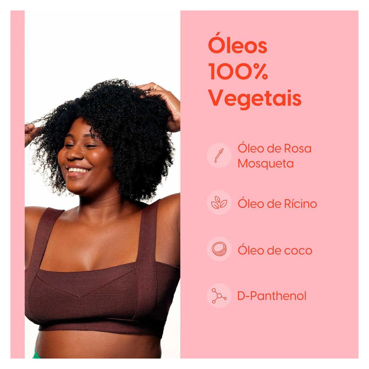 Blend Capilar Rosa Mosqueta Negra Rosa 100ml