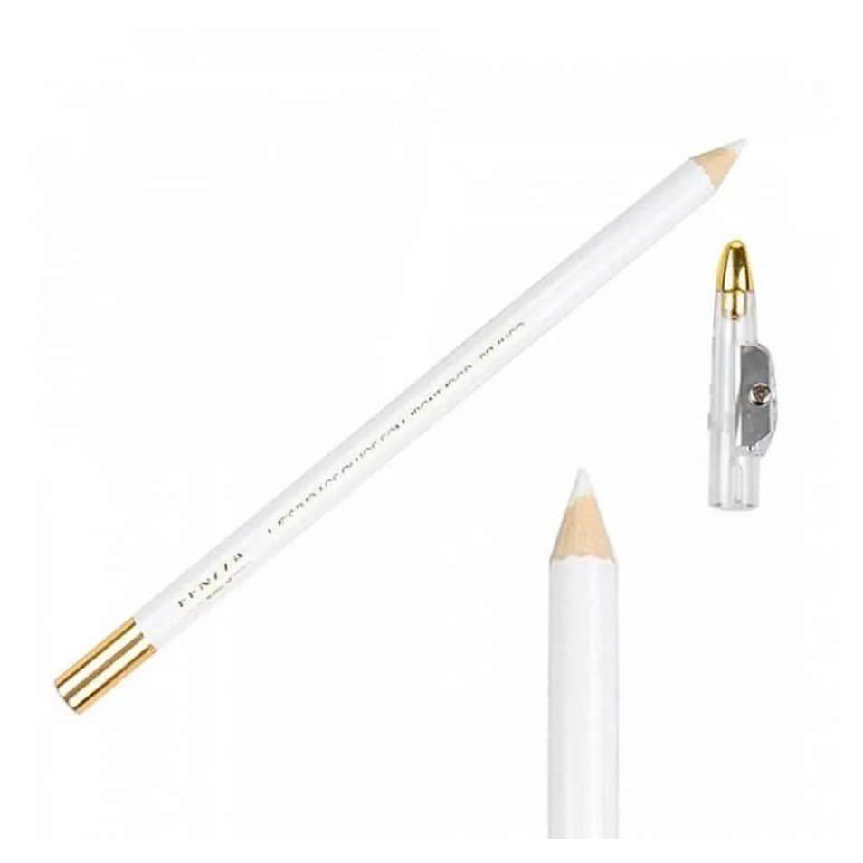 LAPIS PARA OLHOS COM APONTADOR BRANCO- FENZZA