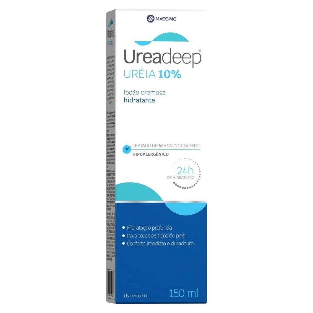 Ureadeep 10% 150ml -loção Corporal Hidratação Intensa(uréia)