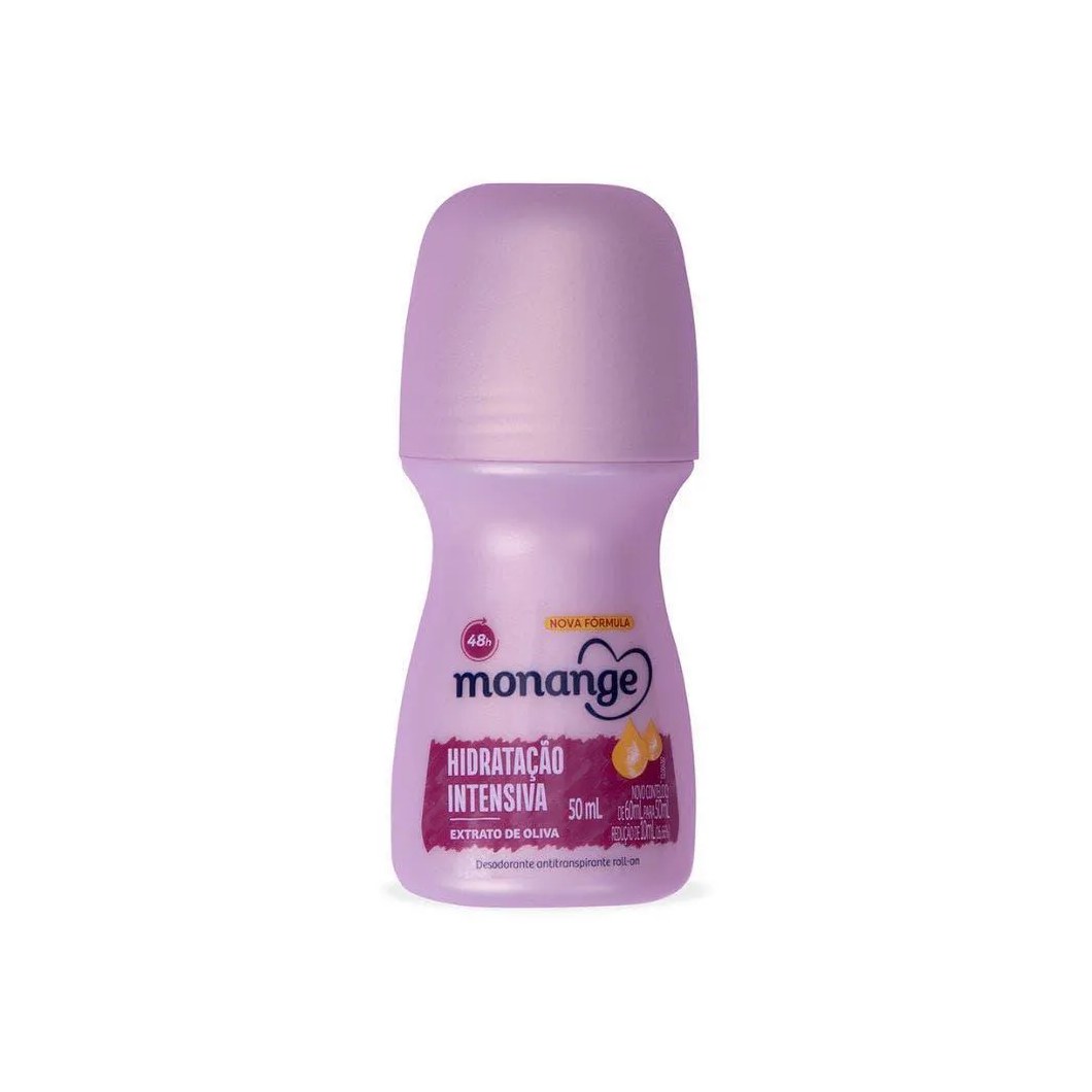 Desodorante Roll On Monange Hidratação Intensiva 50ml