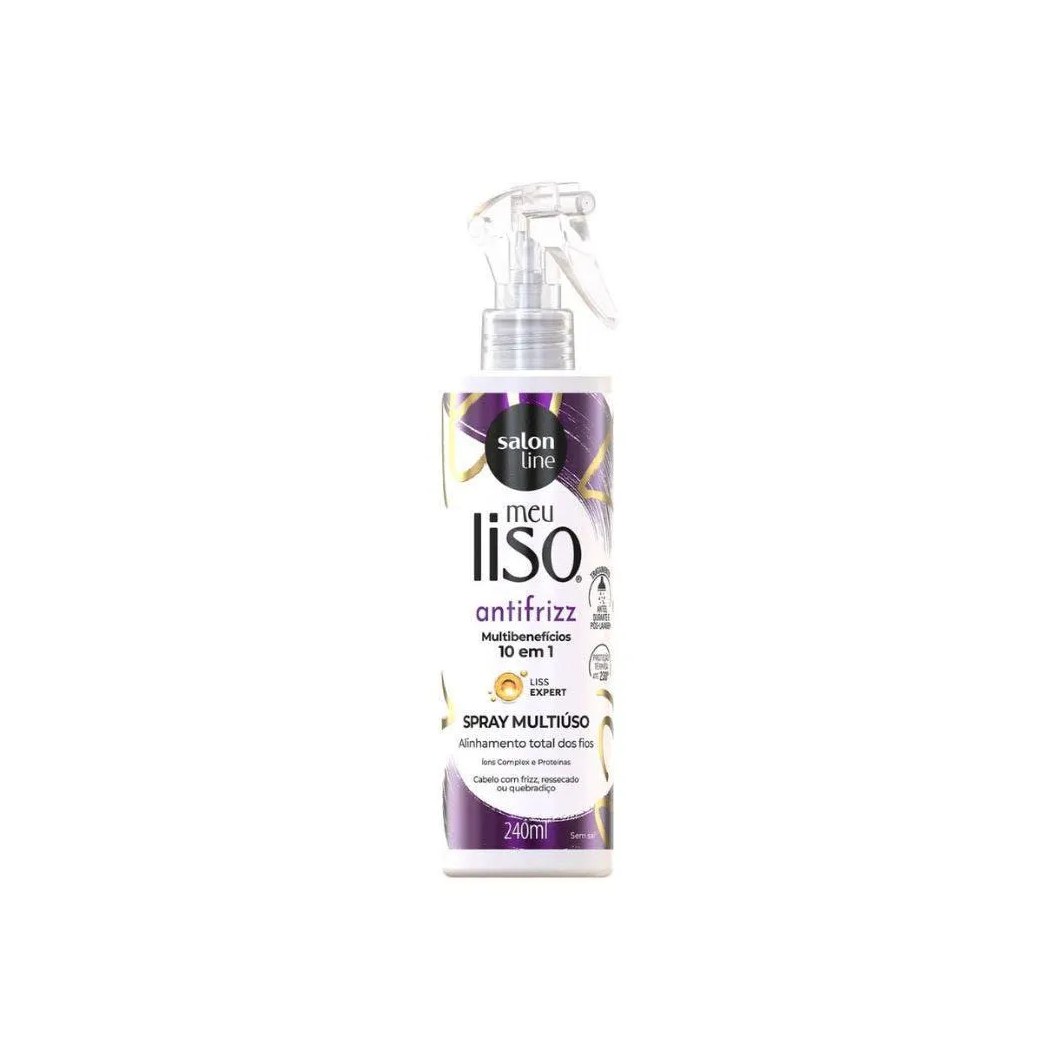 Spray Salon Line Meu Liso Multiuso10 em 1 Antifrizz 240ml