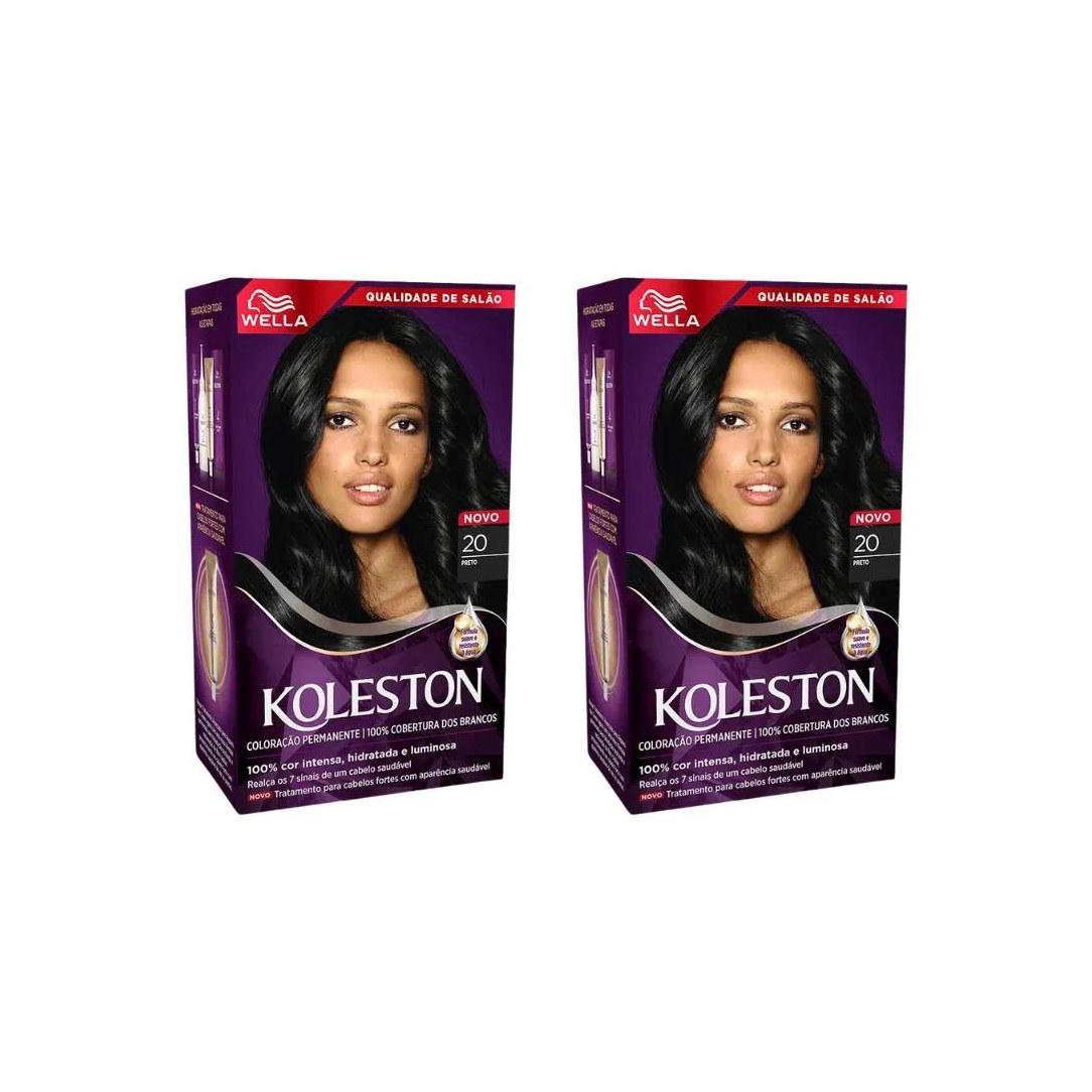 Coloraçao Koleston 20 Preto - Kit C / 2un