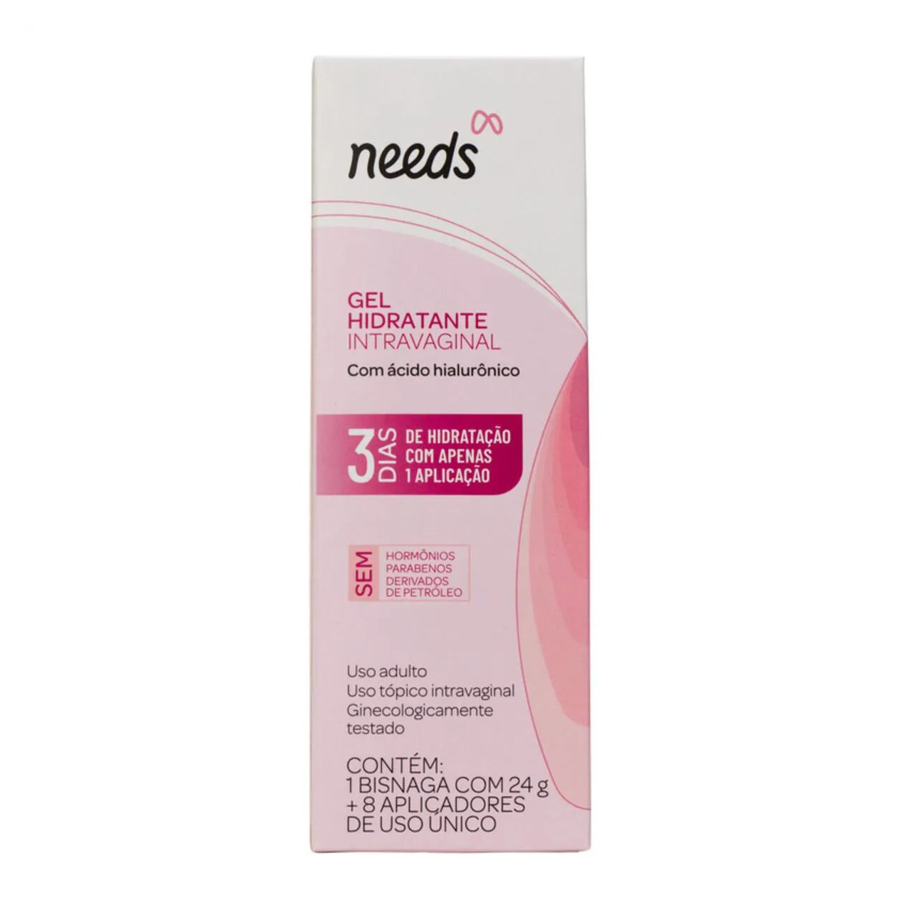 Hidratante Intravaginal Needs Gel 24g + 8 Aplicadores