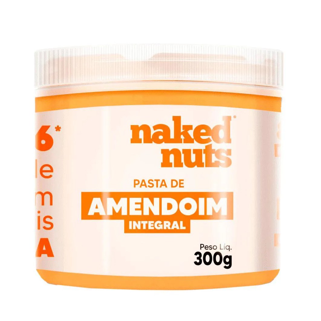Pasta de Amendoim Integral Naked Nuts 300g U Unica