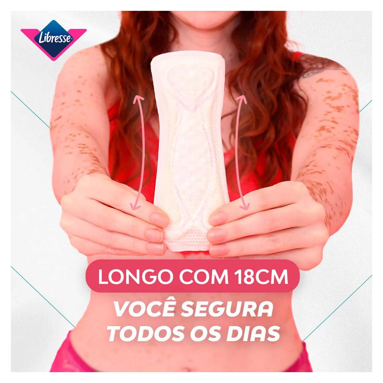 Protetor Diário Libresse Dermasoft Longo 40 unidades