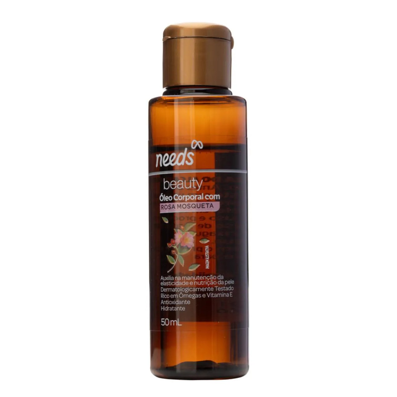 Óleo de Rosa Mosqueta Corporal Needs Beauty 50ml