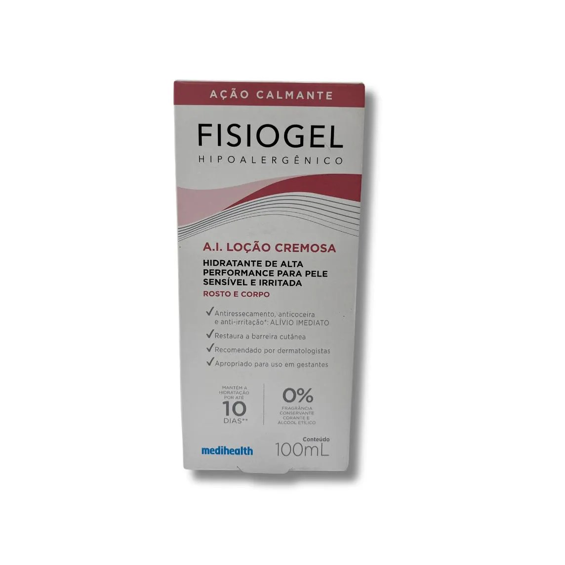 Fisiogel A.i. Loção Cremosa Pele Sensível E Irritada Rosto E Corpo 100ml