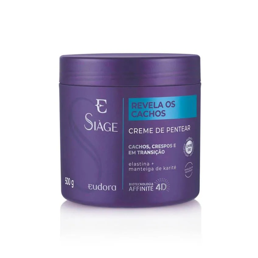 Siage Creme de Pentear Revela Os Cachos 500g