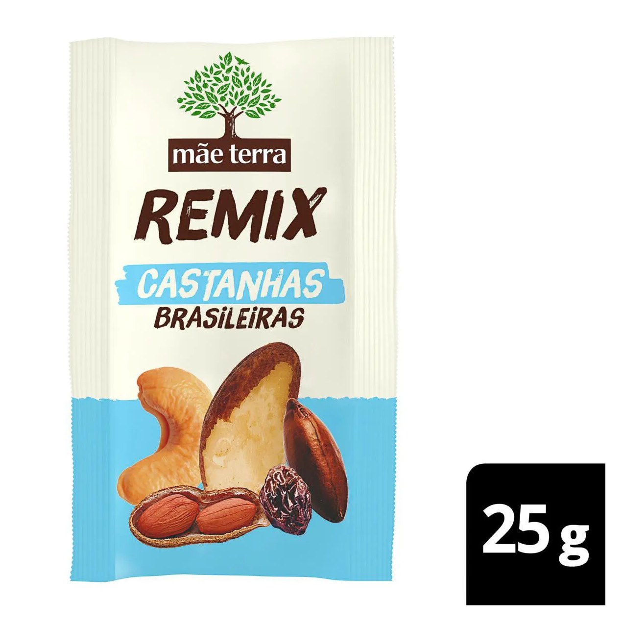 Remix de Castanhas Brasileiras Mãe Terra 25g