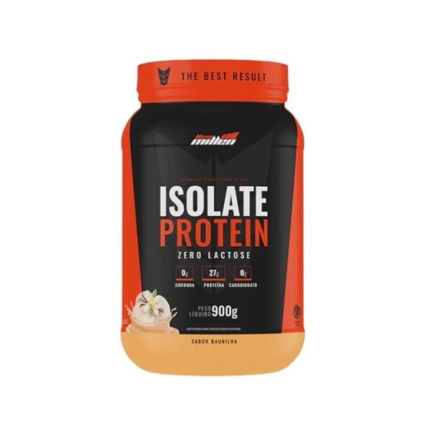 Isolate Protein Zero Lactose (900g) - Sabor: Baunilha