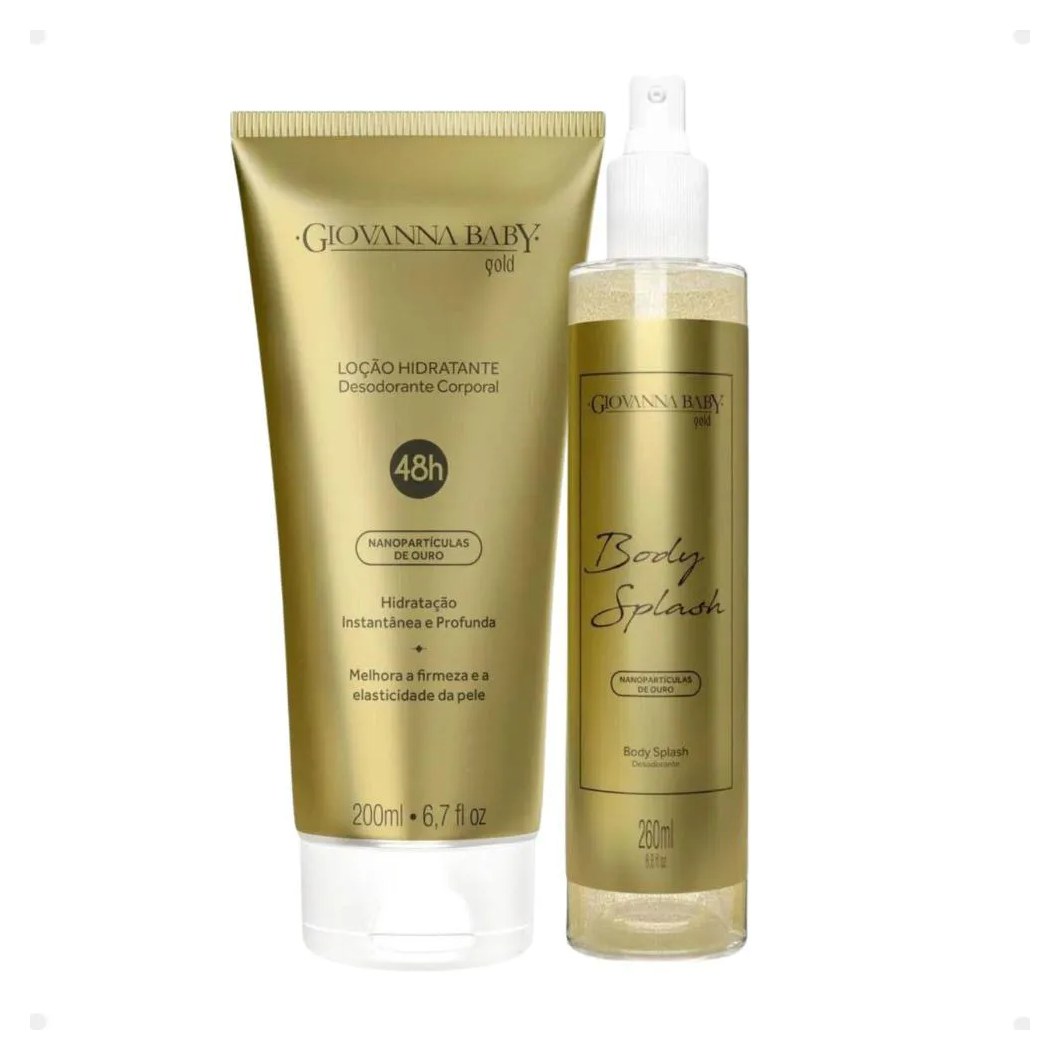 Kit Giovanna Baby Gold com 2