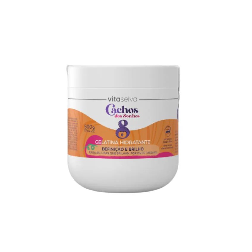 Gelatina Hidratante Cachos dos Sonhos 500G - Vita Seiva