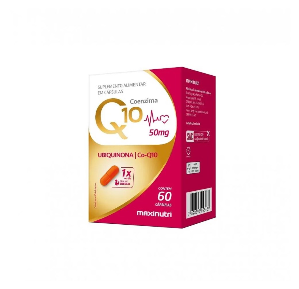 Coenzima Q10 - 50mg (60caps) - Padrão: Único