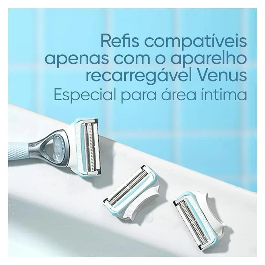 Gillette Venus Íntima Carga para Aparelho Depilatório 2 unidades