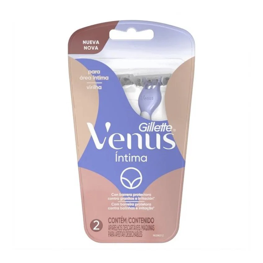 Aparelho de Depilar Venus Íntima Descartável 2 unidades Gillette