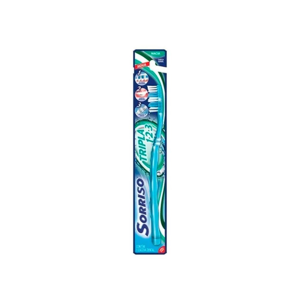Escova Dental Sorriso Tripla Macia
