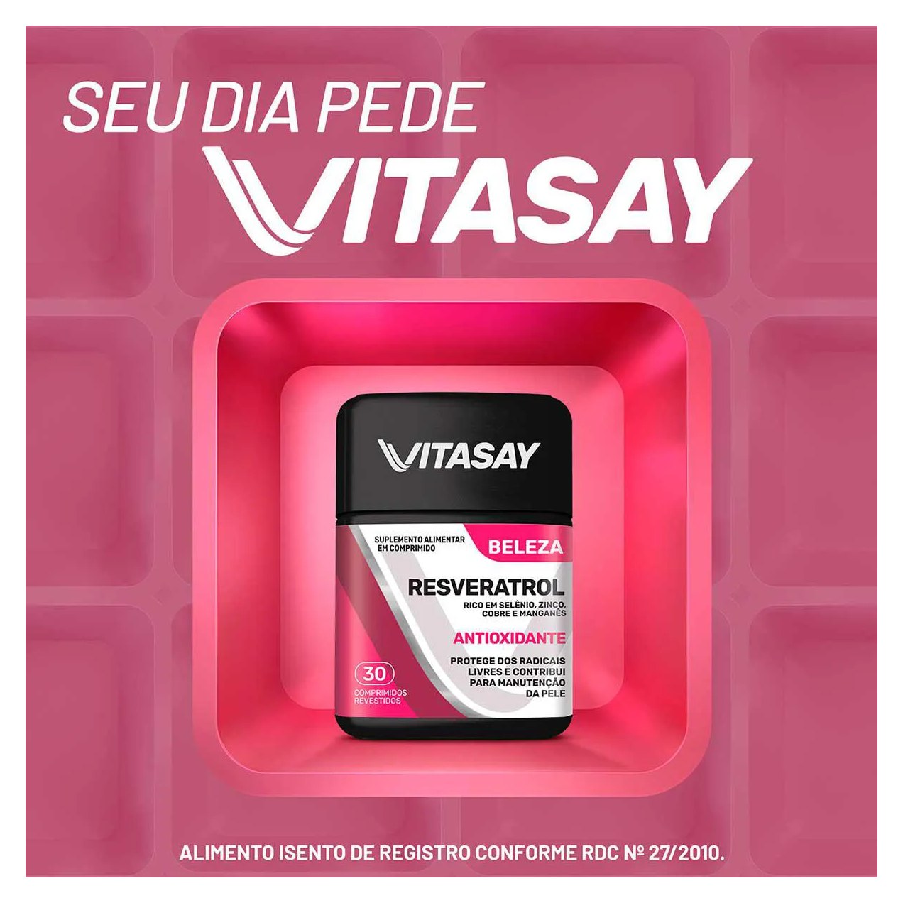 Vitasay Resveratrol 30 comprimidos