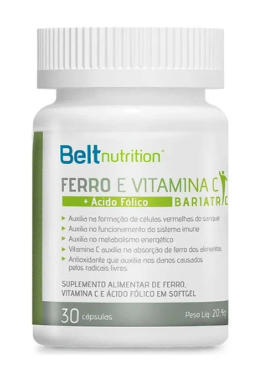 Belt Ferro Bariatric - Vitamina C + Ácido Fólico