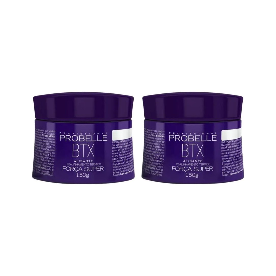 Botox Capilar Probelle Super Força 150g - Kit C / 2un