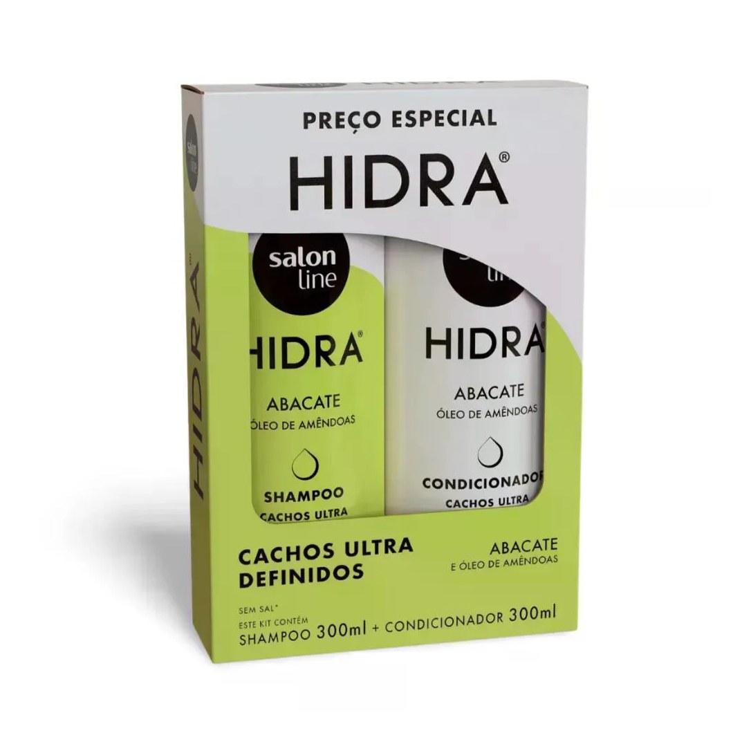 Kit Sh+cond Hidra Abacate 300ml