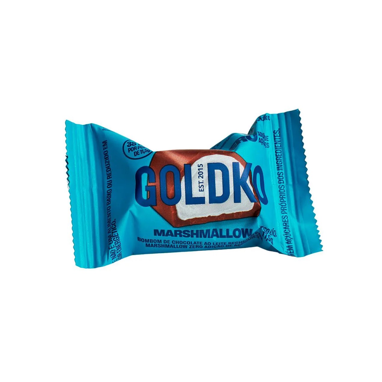 Bombom Goldko Chocolate ao Leite e Marshmallow 11,5g