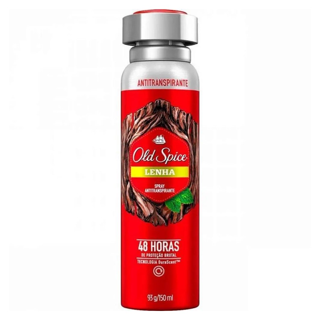 Desodorante Old Spice Aerosol Lenha 90g/150ml