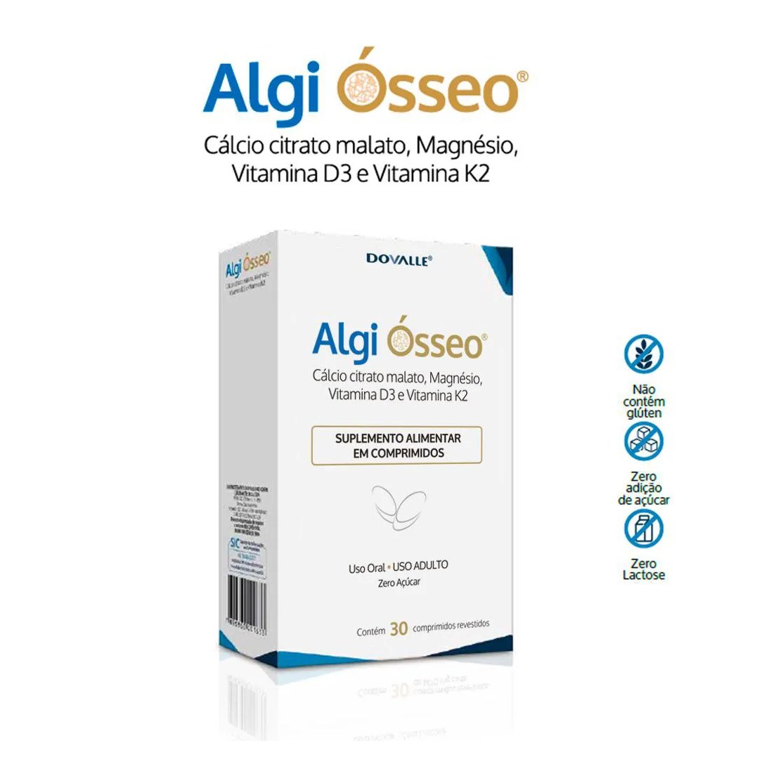 Algi Ósseo - com 30 comprimidos