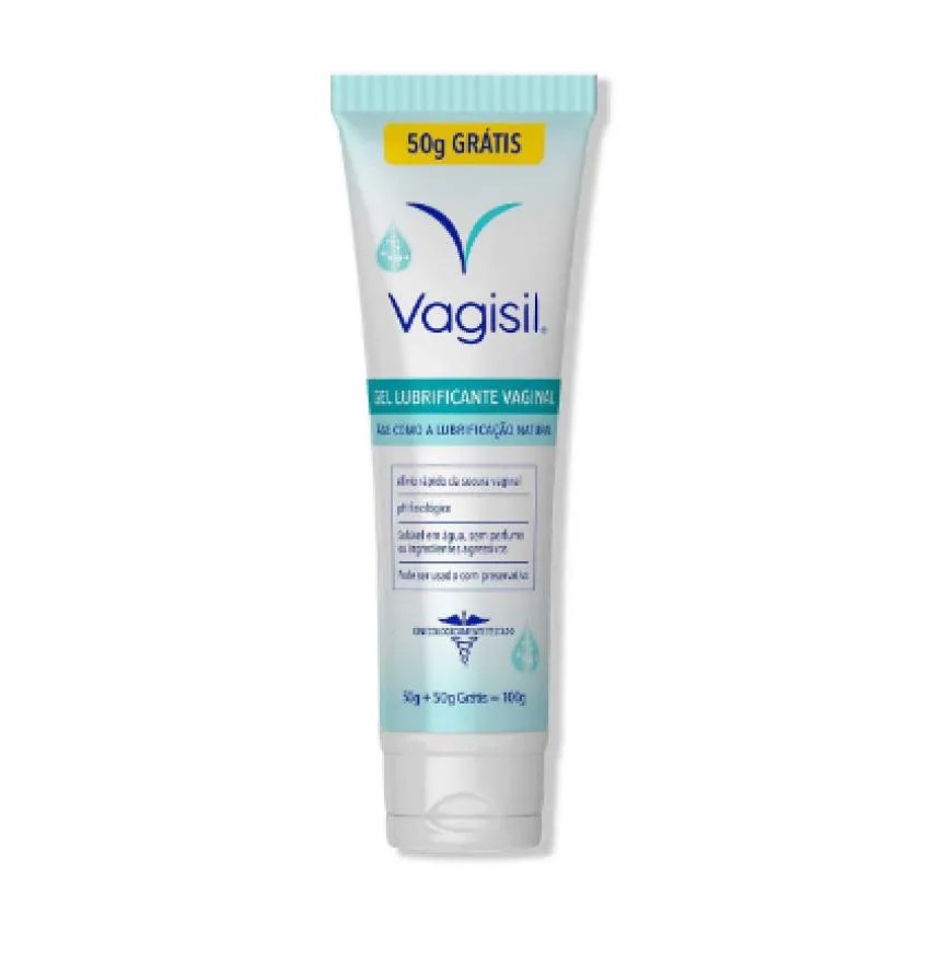 Gel Lubrificante Vaginal Vagisil Bisnaga 100g
