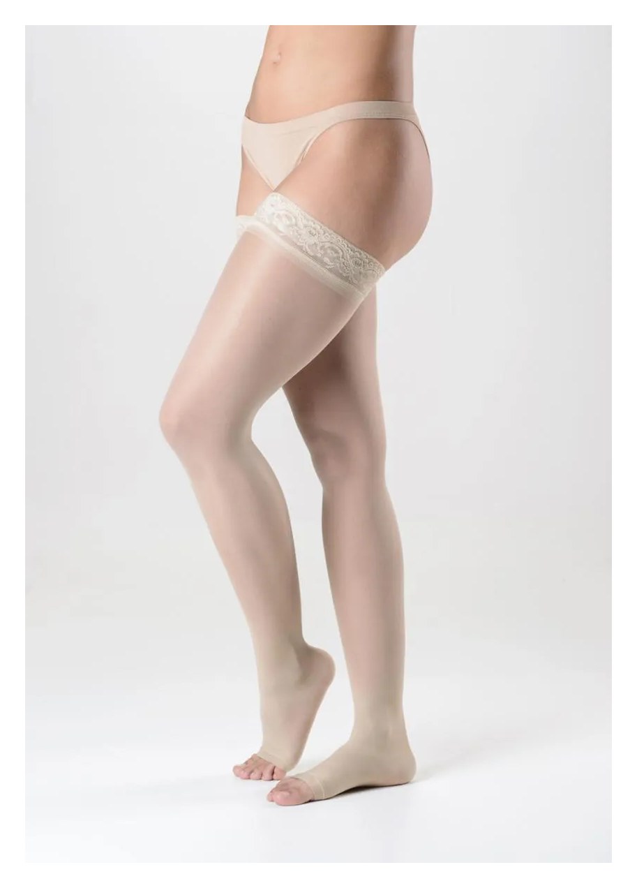 MEIA 7/8 AUDACE SIGVARIS AF 120A 15-20 MMHG PONTEIRA ABERTA Natural 2