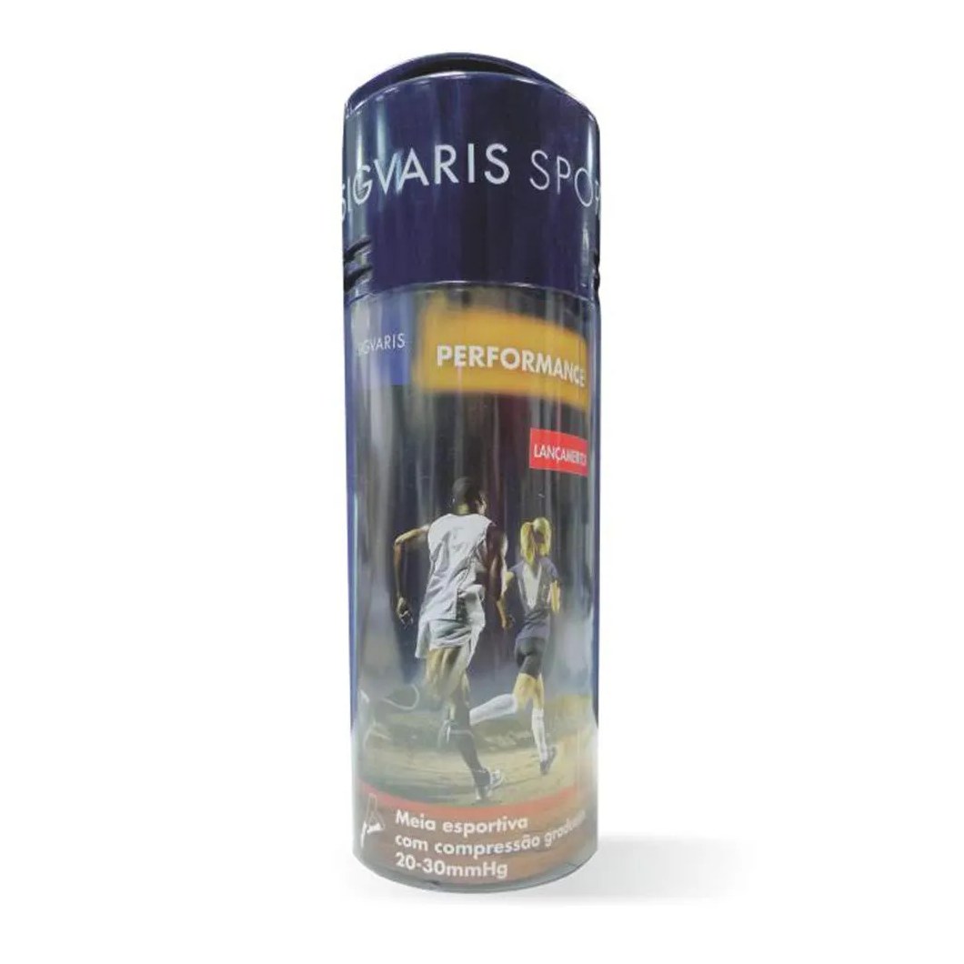 Meia Esportiva Performance Sigvaris 3/4 20-30 Mmhg Branco M3