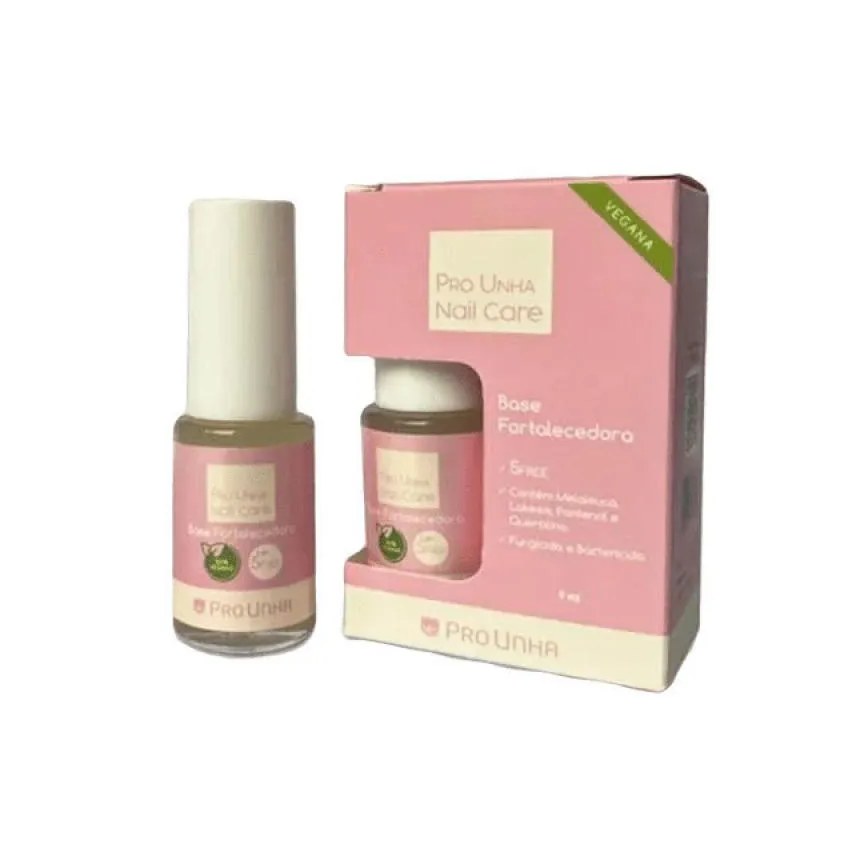 Base Fortalecedora Vegana Pro Unha Nail Care Trasparente