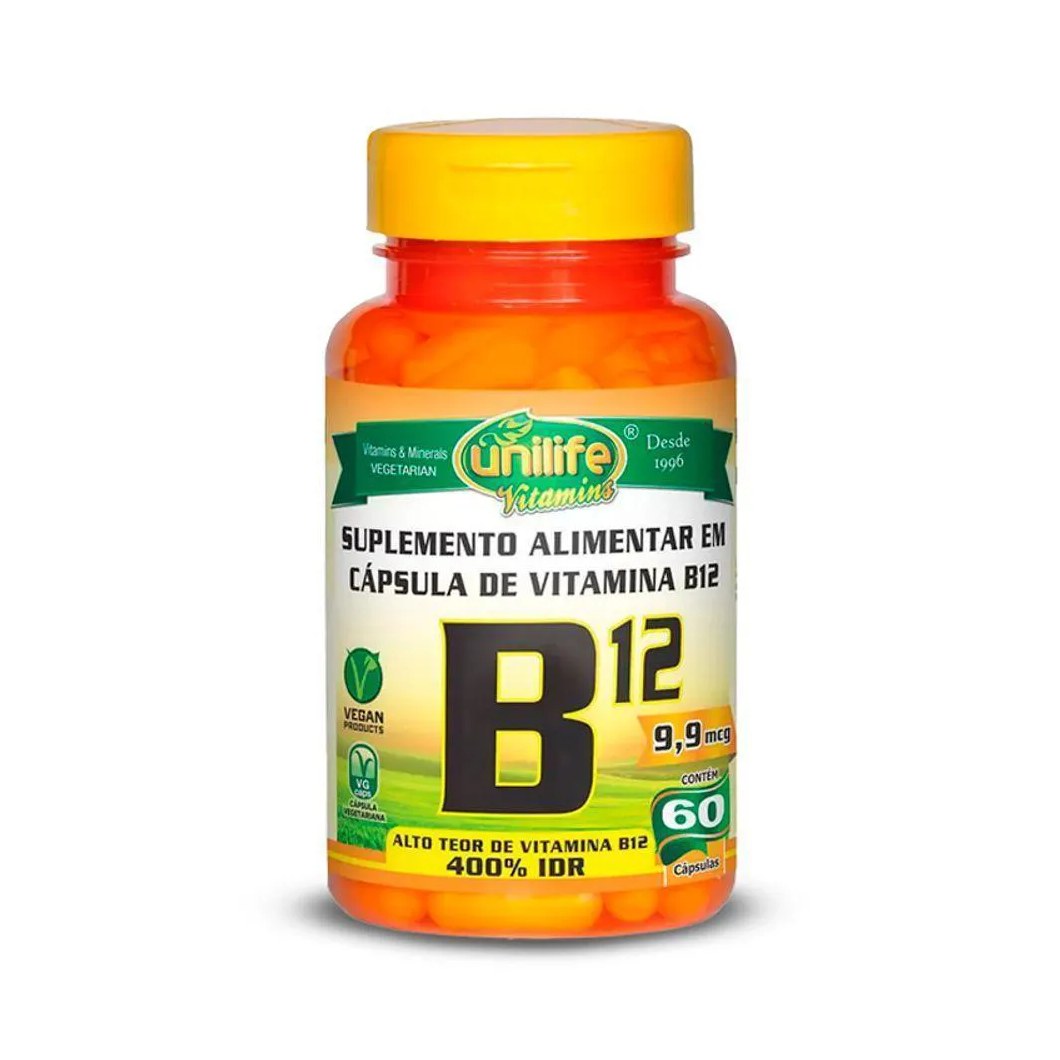 Vitamina B12 Cianocobalamina 60cap