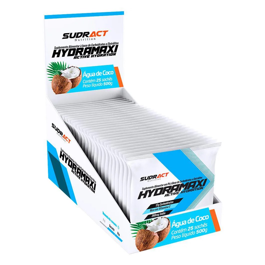 Hydramaxi Display 500g - Água de Coco
