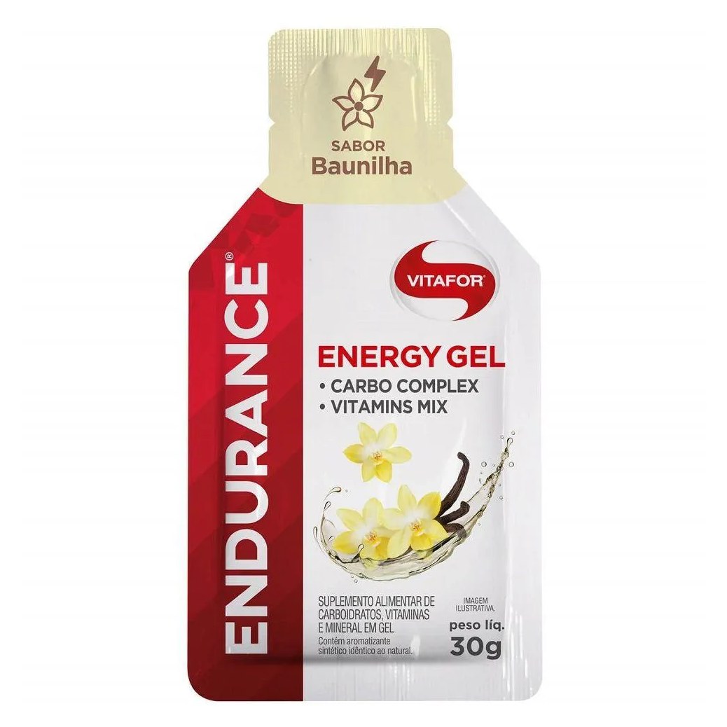 Endurance Energy Gel (30g) - Sabor: Baunilha