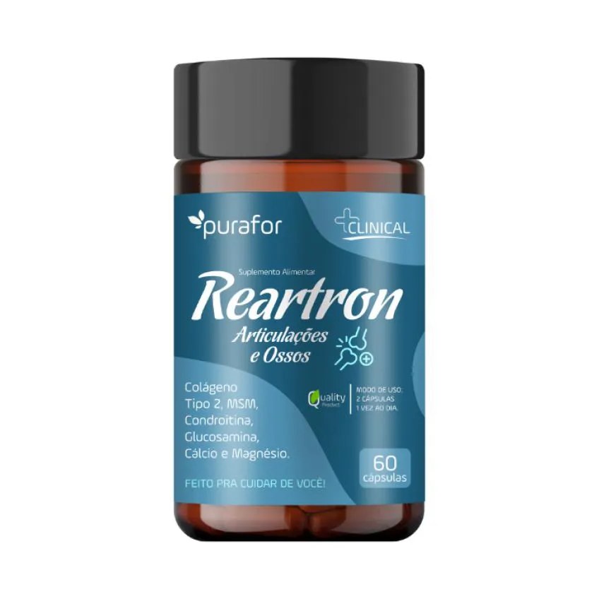 Reartron Composto de Colágeno Tipo 2 60 cápsulas Purafor