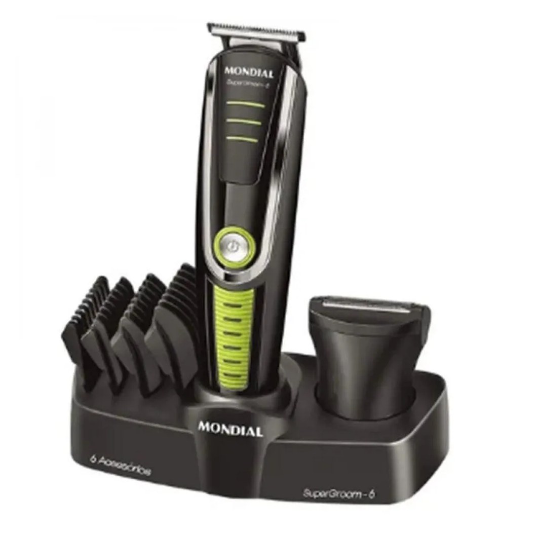 Máquina Corta Cabelo Mondial Super Groom sem Fio
