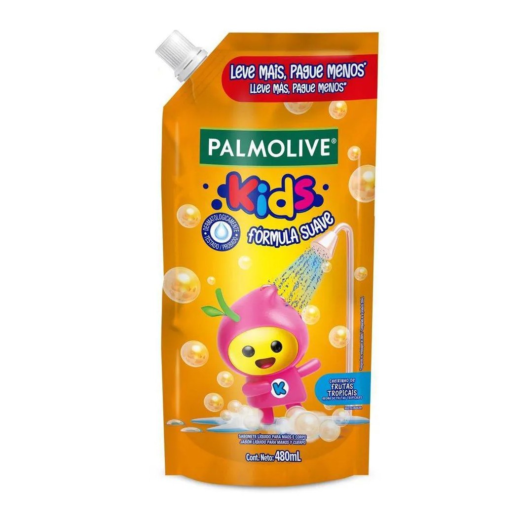 Sabonete Líquido para as Mãos Palmolive Kids Splashers 480ml