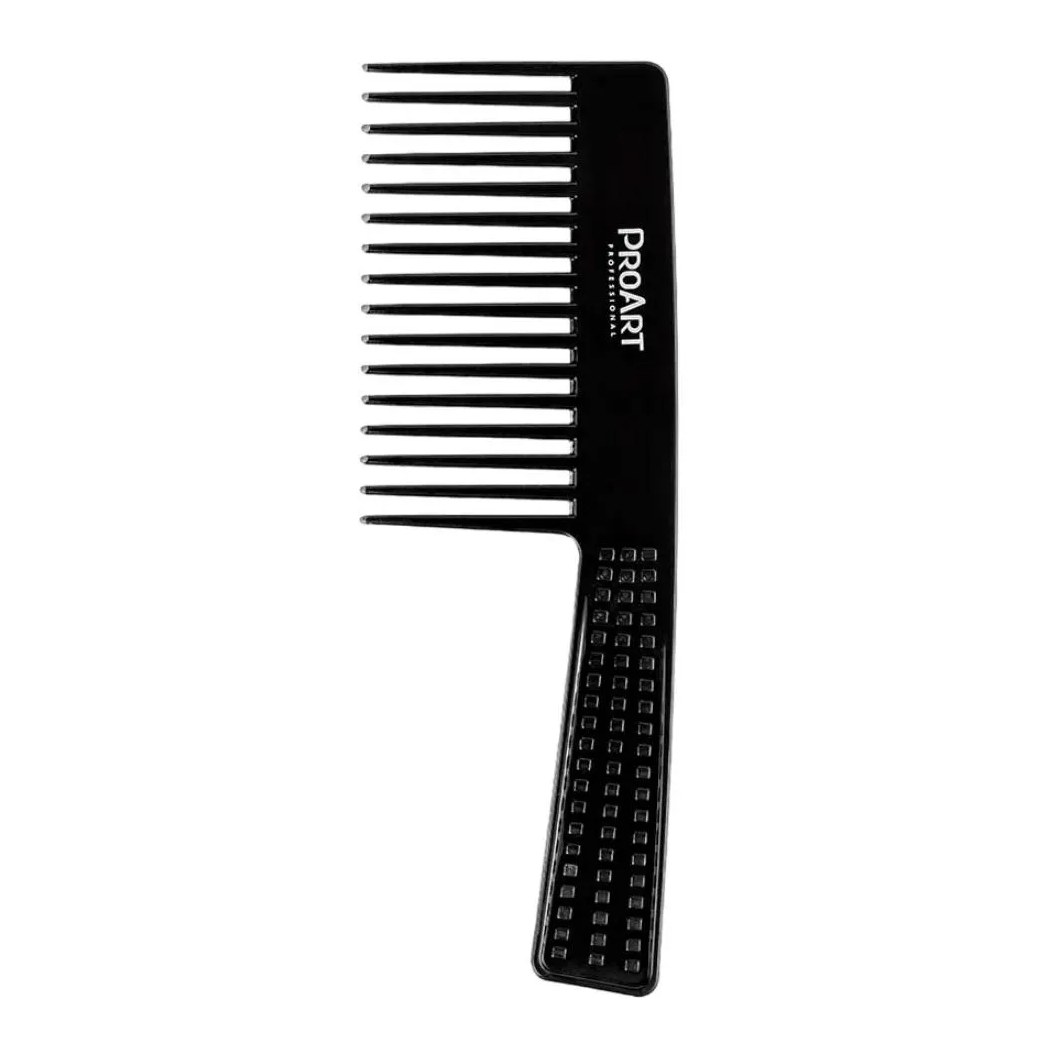 Pente Desembaraçante Dentes Longos Preto Proart