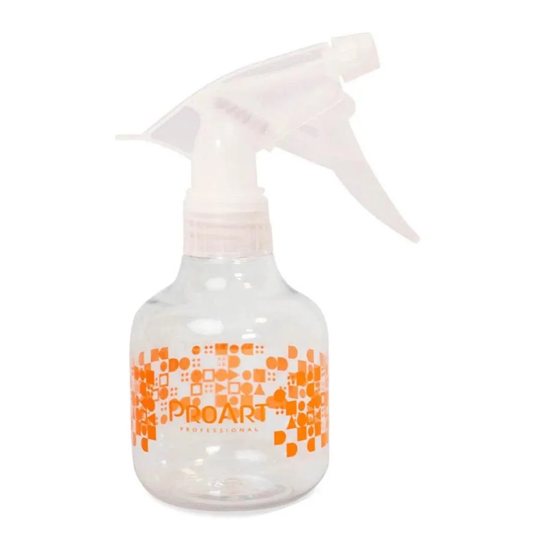 Pulverizador Plastico Transparente / Laranja 250ml Proart