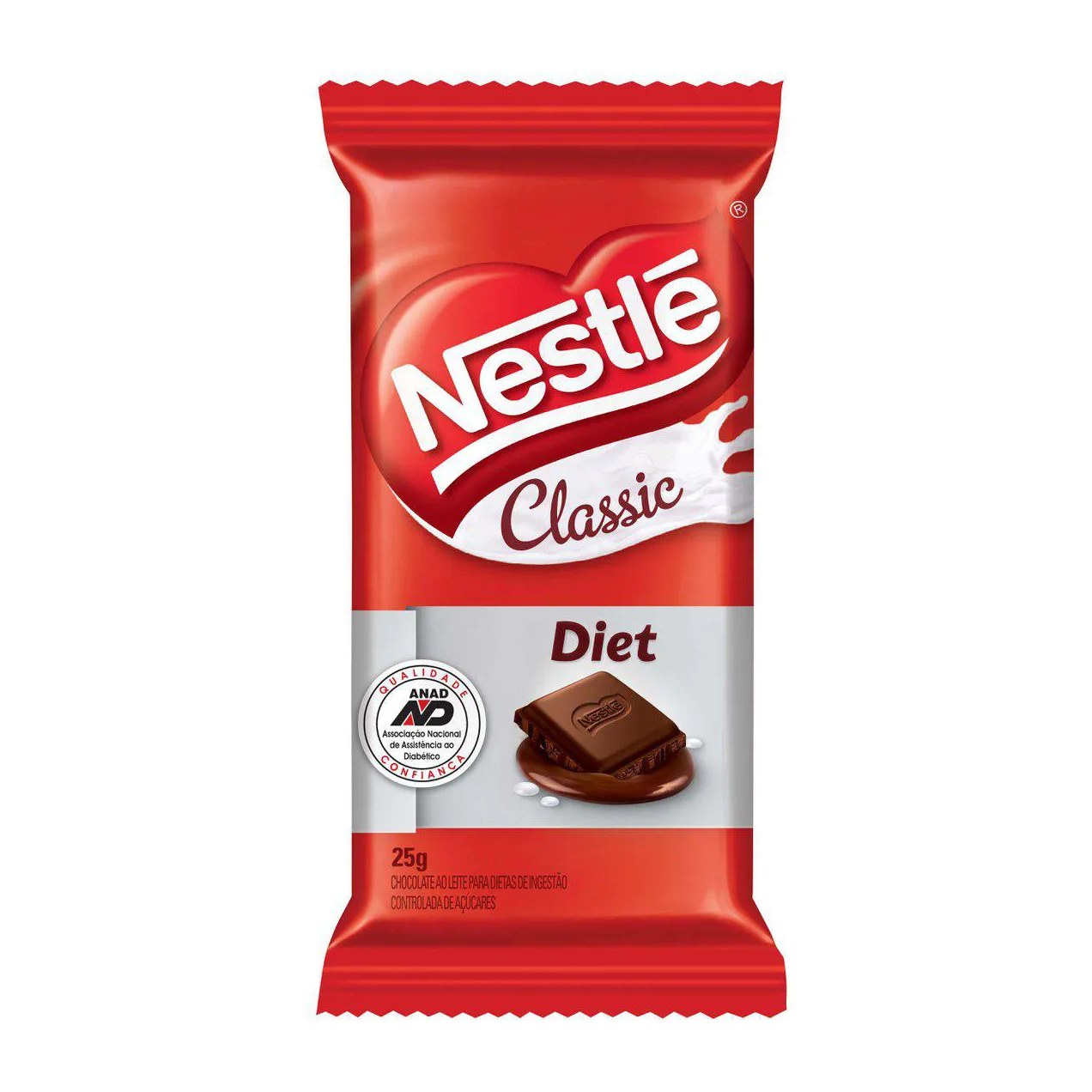 Chocolate Nestlé Classic Diet 25g