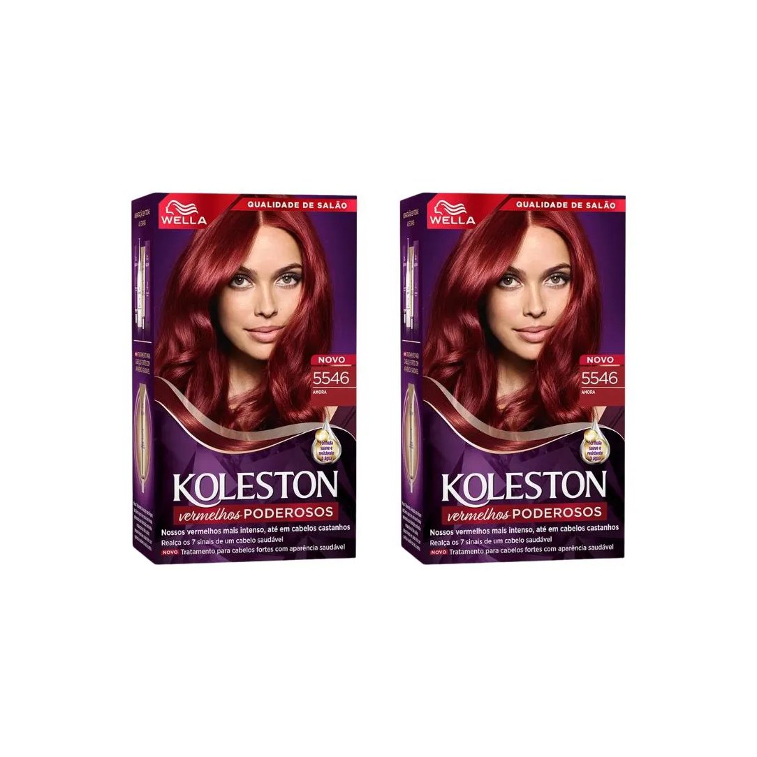 Coloraçao Koleston 5546 Amora - Kit C / 2un