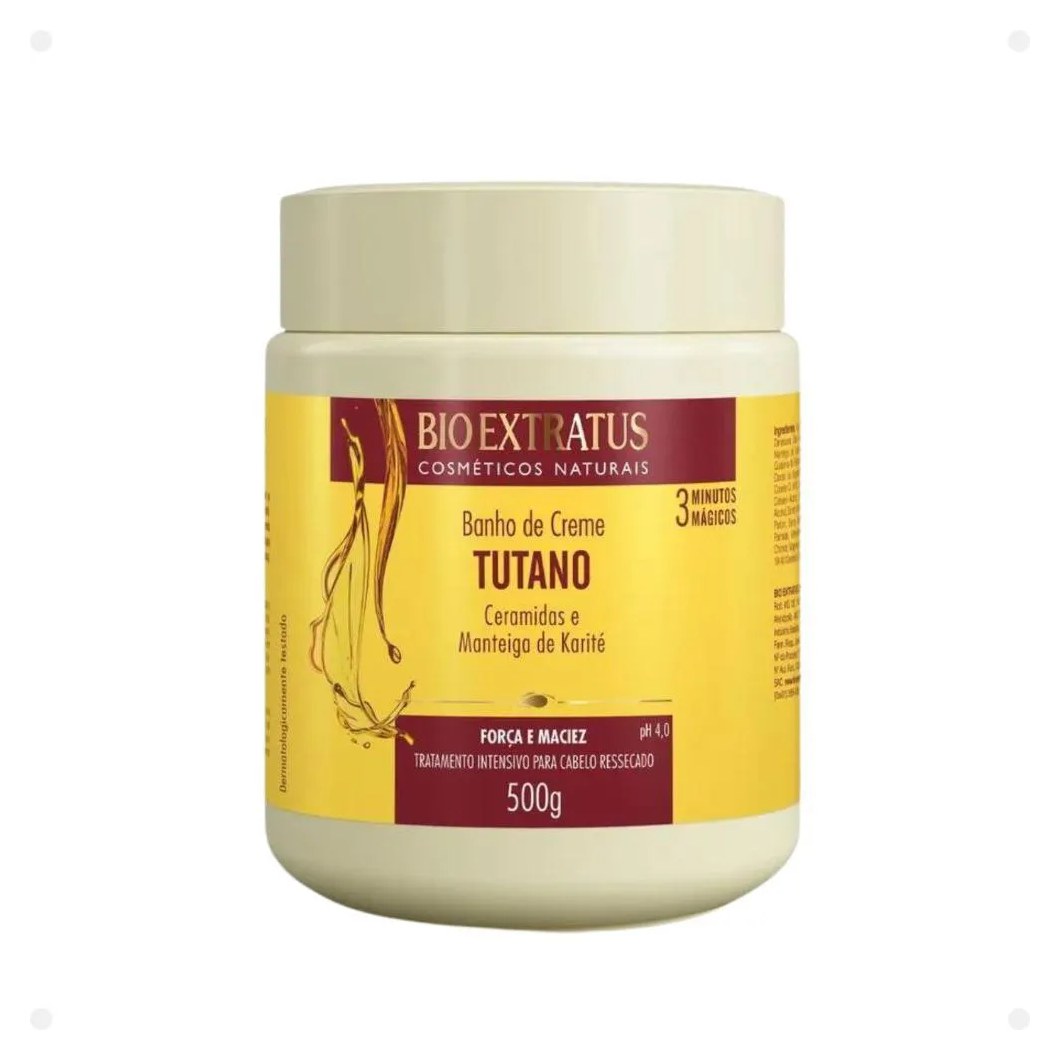 Banho de Creme Bio Extratus Tutano Força e Maciez 500g