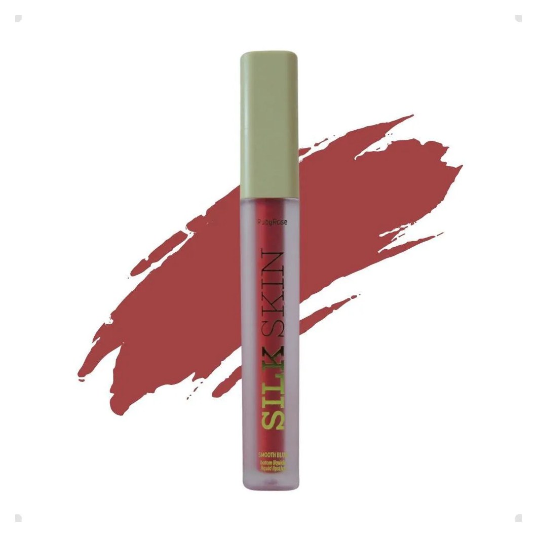 Batom Líquido Ruby Rose Silk Skin Smooth Blur Timeless 4ml Hb-f7100-1