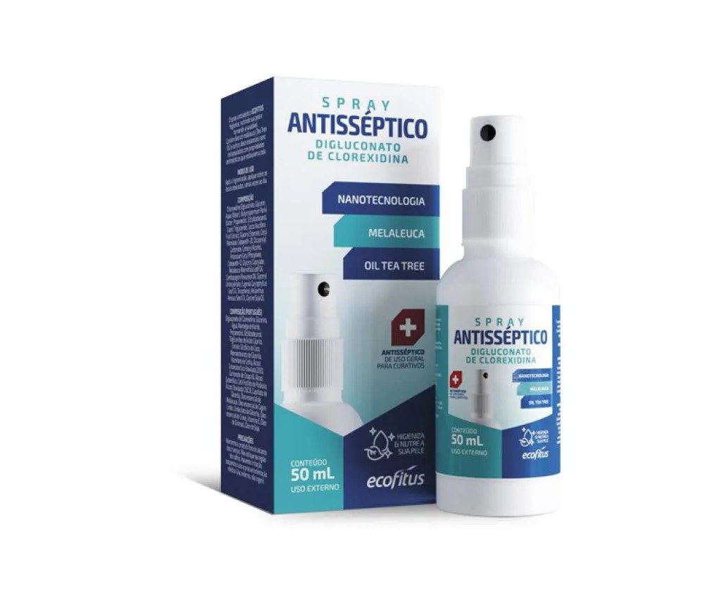 Antisséptico para Curativos 50ml - Ecofítus