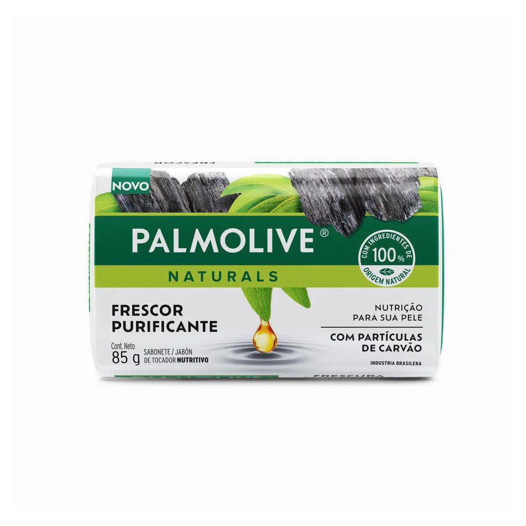 Sabonete Em Barra Palmolive Naturals Sensação Purificante 85G