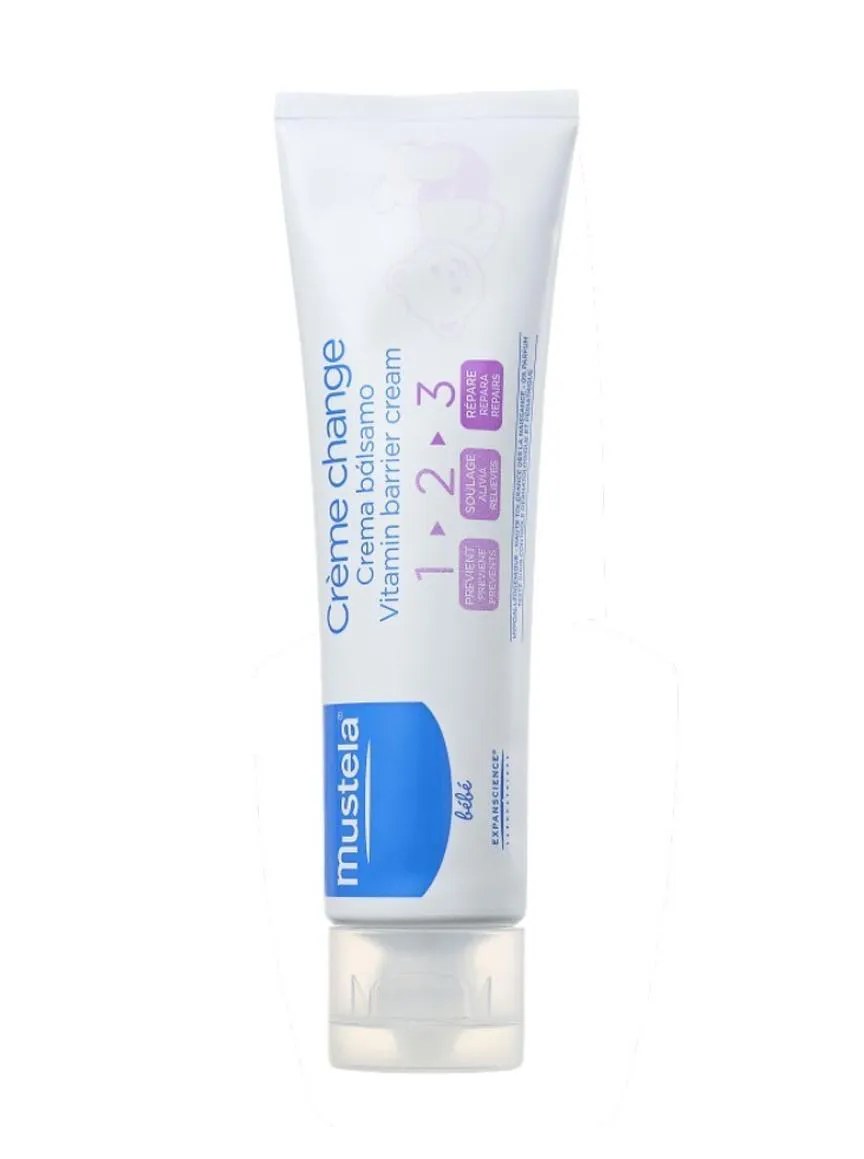 Creme para Assadura Mustela Bébé Vitaminado Preventivo 110g