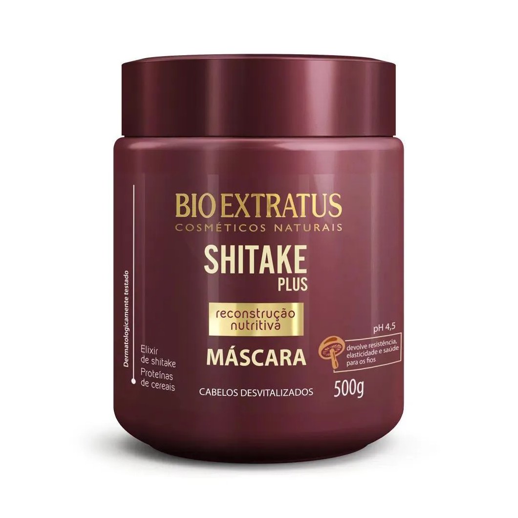 Mascara Limpeza Nutritiva Shitake 500 G Bio Extratus