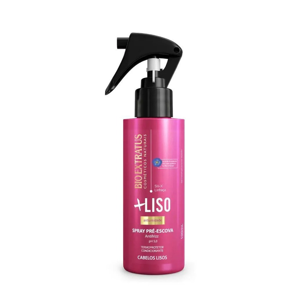 Finalizador Spray Mais Liso 100 Ml Bio Extratus