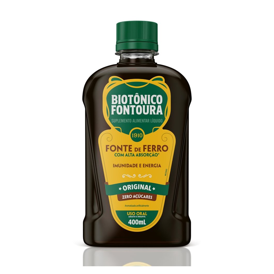 Suplemento Alimentar Biotônico Fontoura Original 400ml