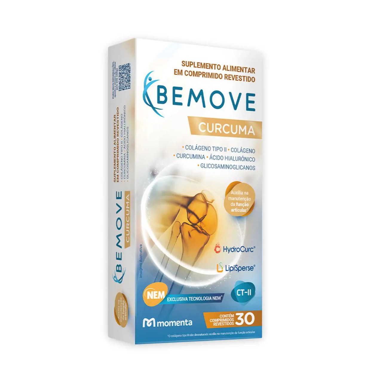 Bemove Curcuma 30 comprimidos
